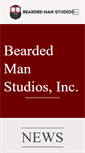 Mobile Screenshot of beardedmanstudios.com